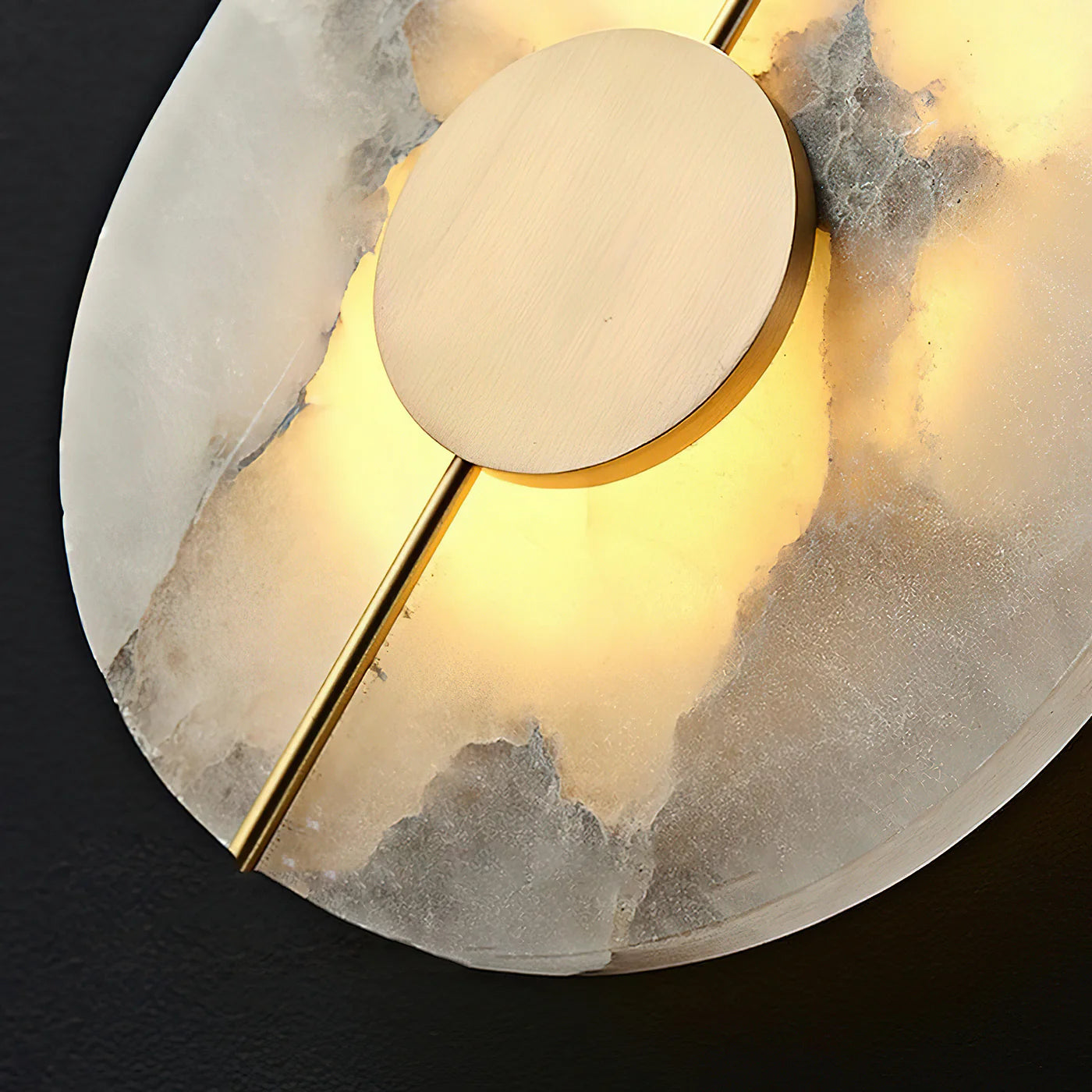 Artistic Alabaster Wall Lamp