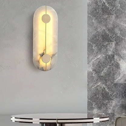 Artistic Alabaster Wall Lamp