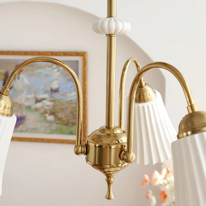 Asea Brass Chandelier