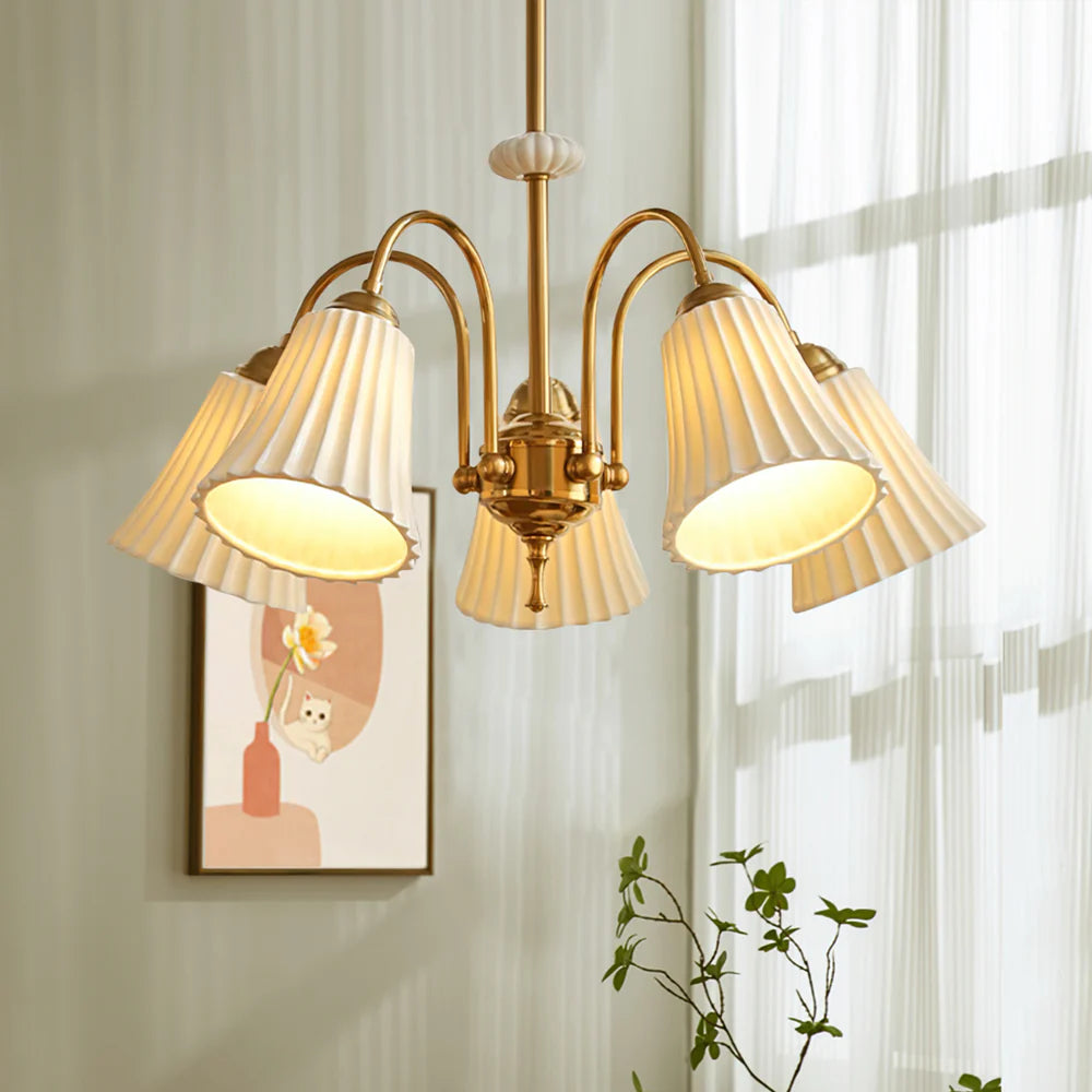 Asea Brass Chandelier