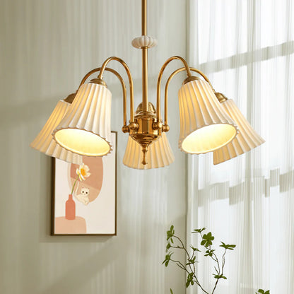 Asea Brass Chandelier
