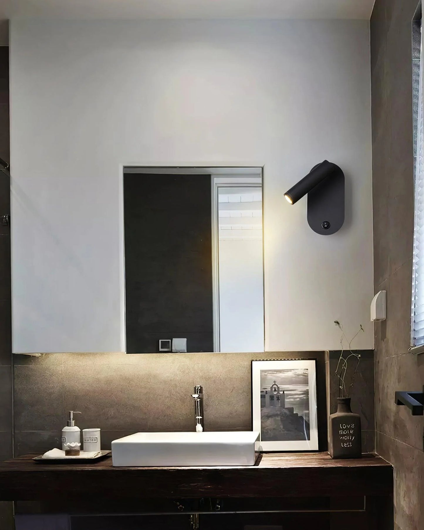 Enna Surface Wall Light With USB