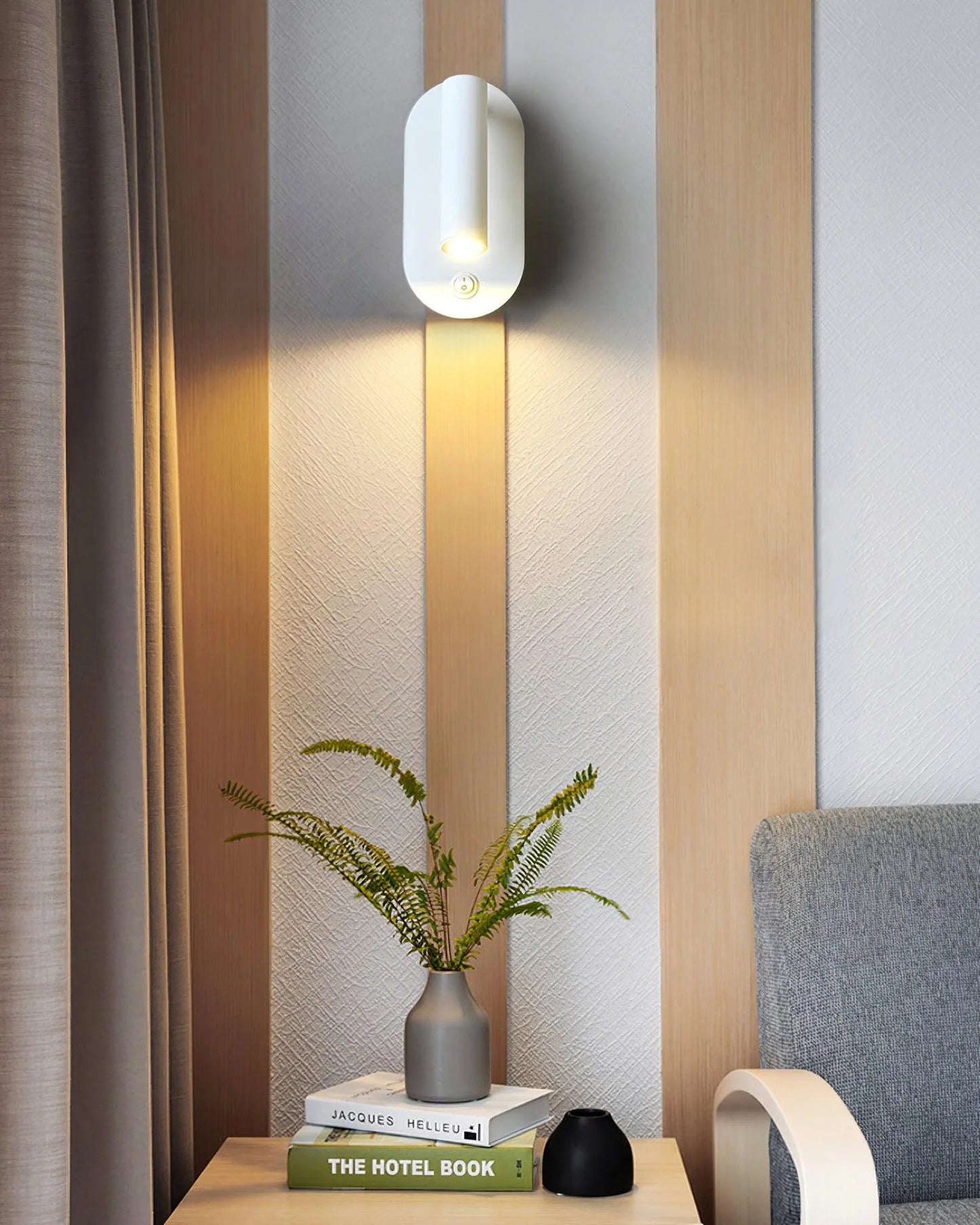 Enna Surface Wall Light With USB