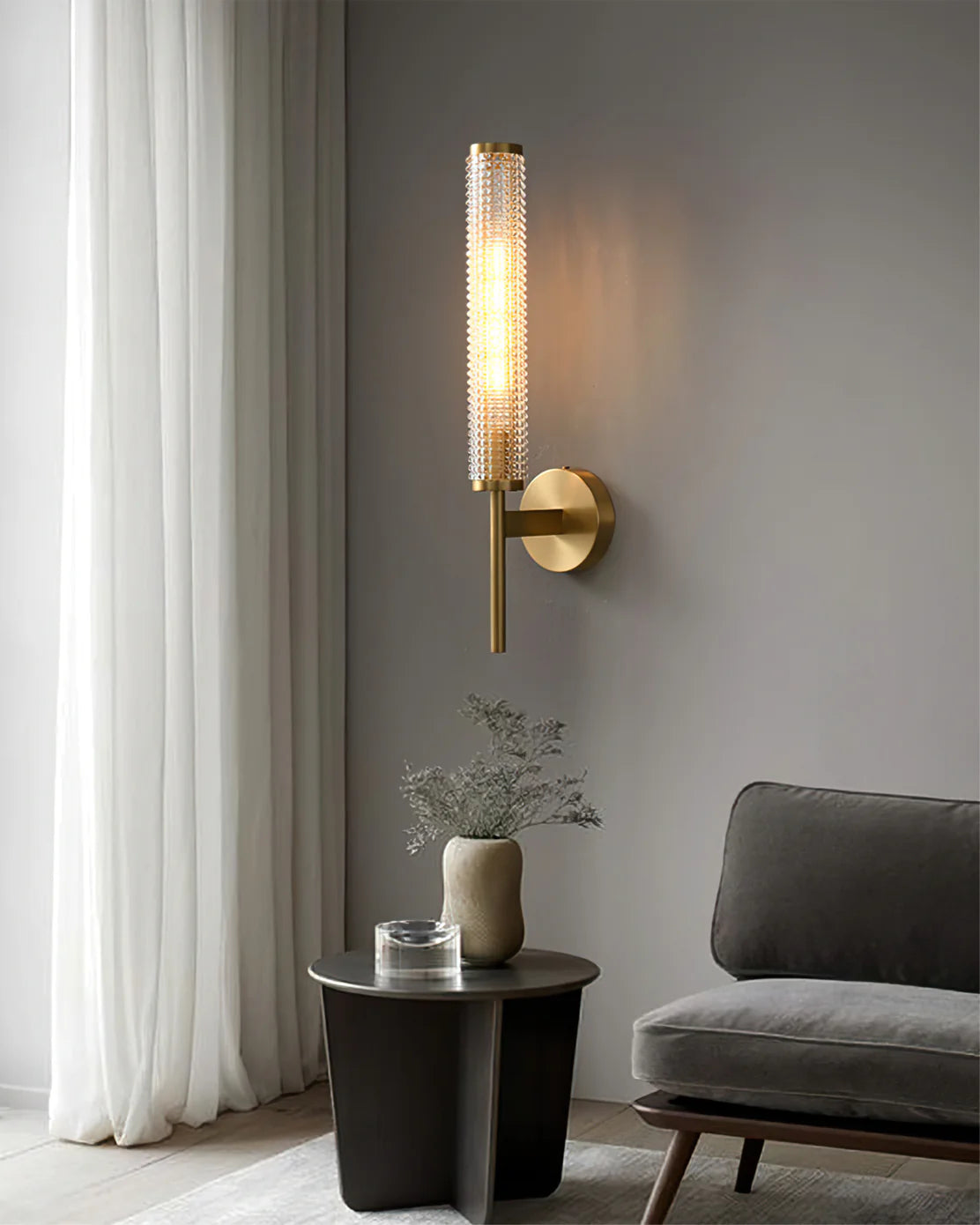 Gold Wall Lamp