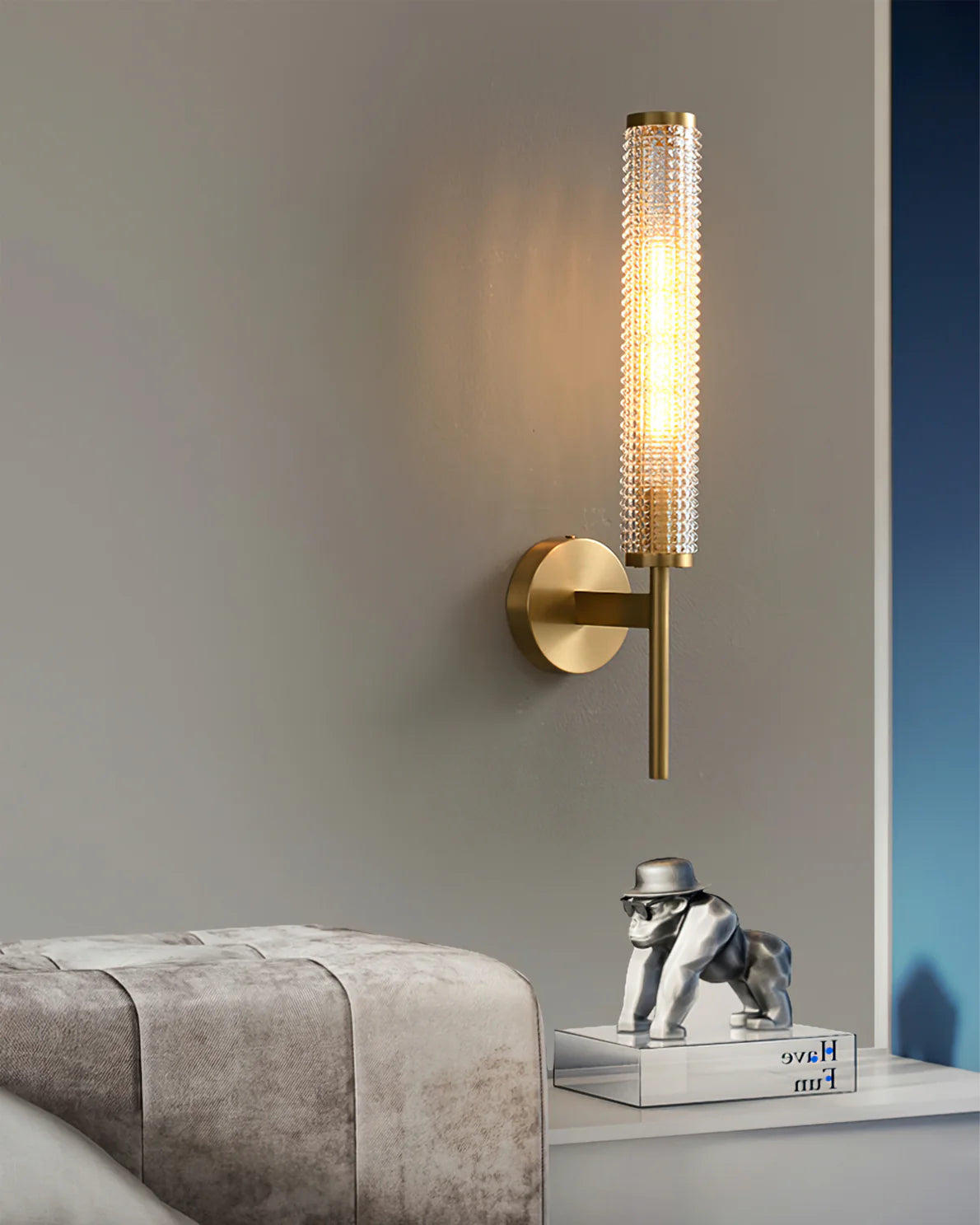 Gold Wall Lamp