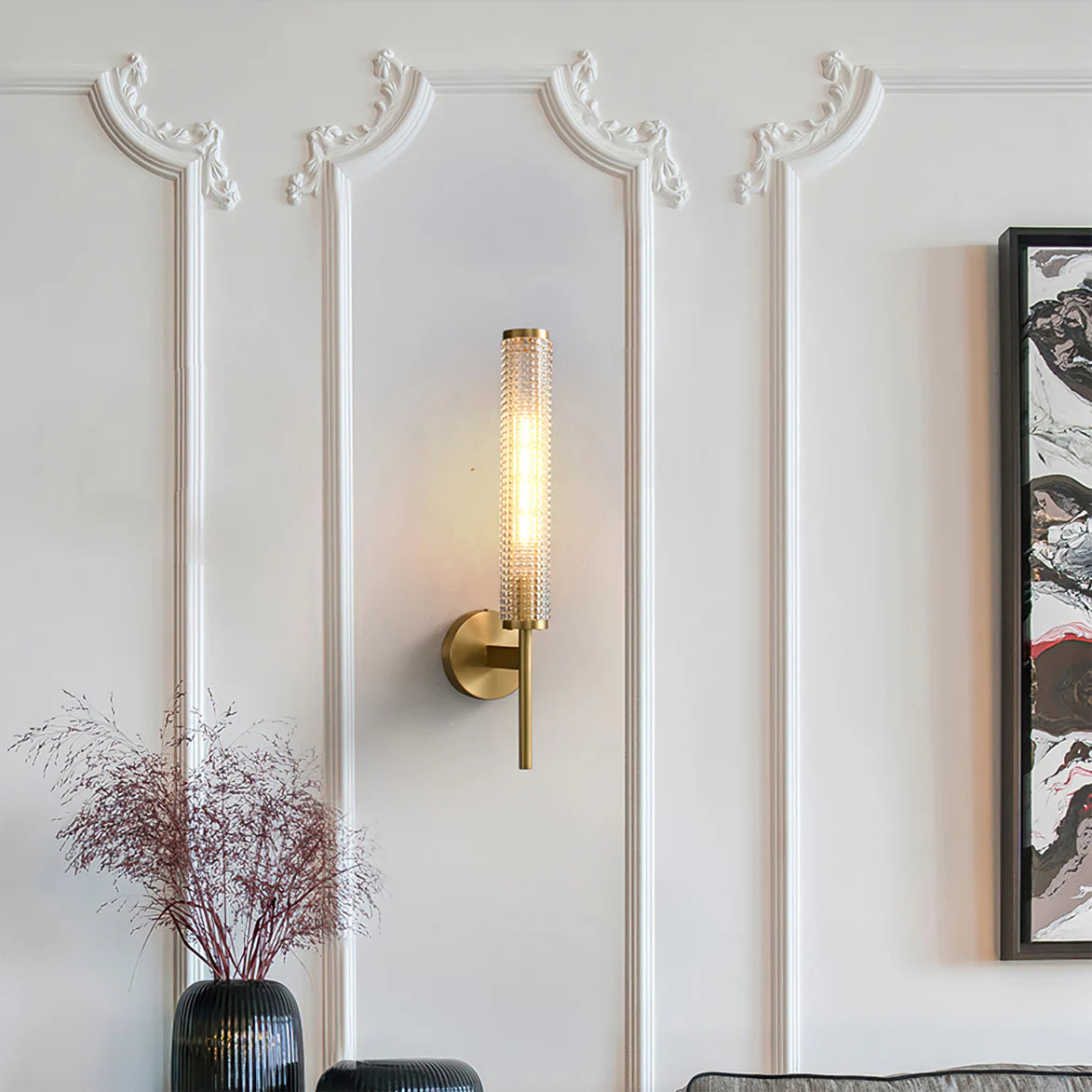 Gold Wall Lamp