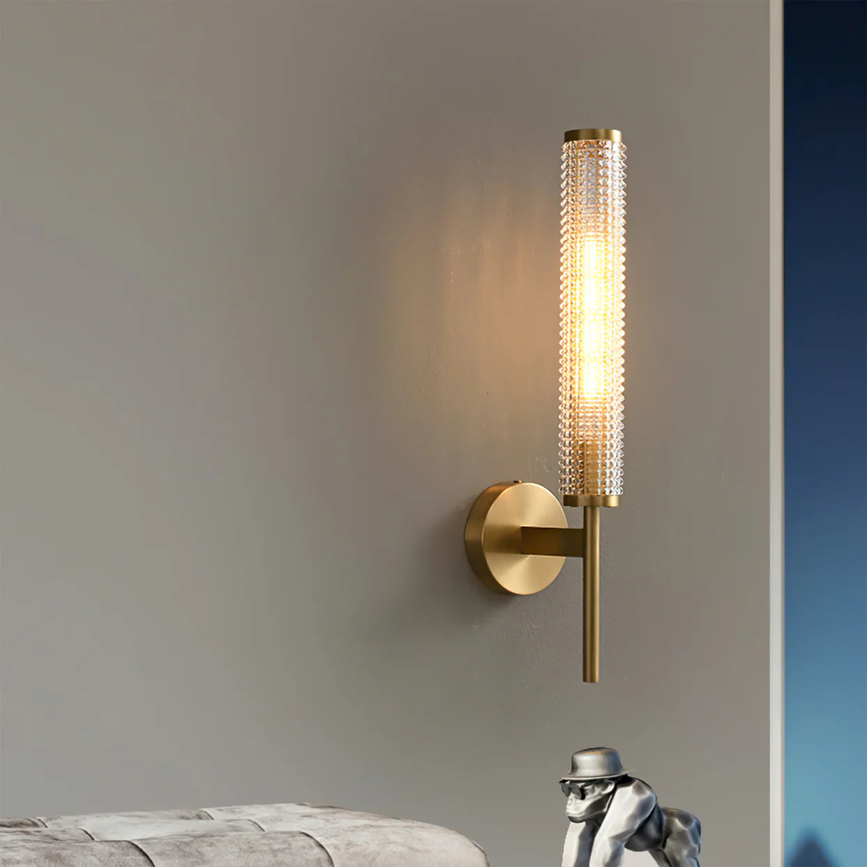 Gold Wall Lamp