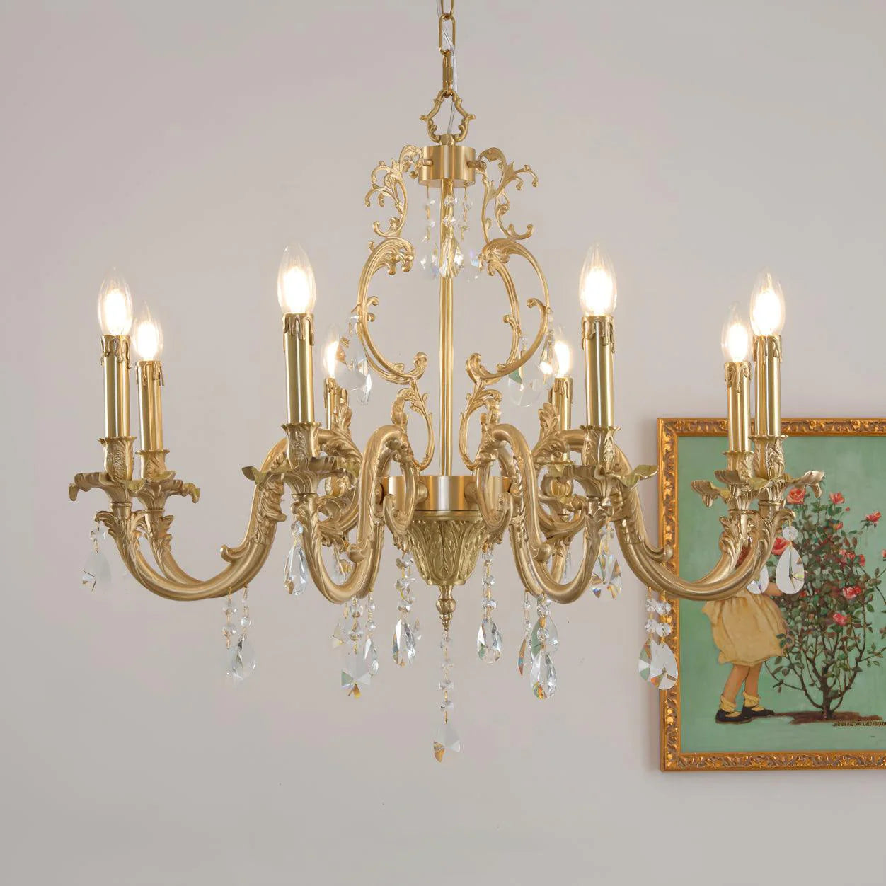 Barret Light Crystal Classic Traditional Chandelier