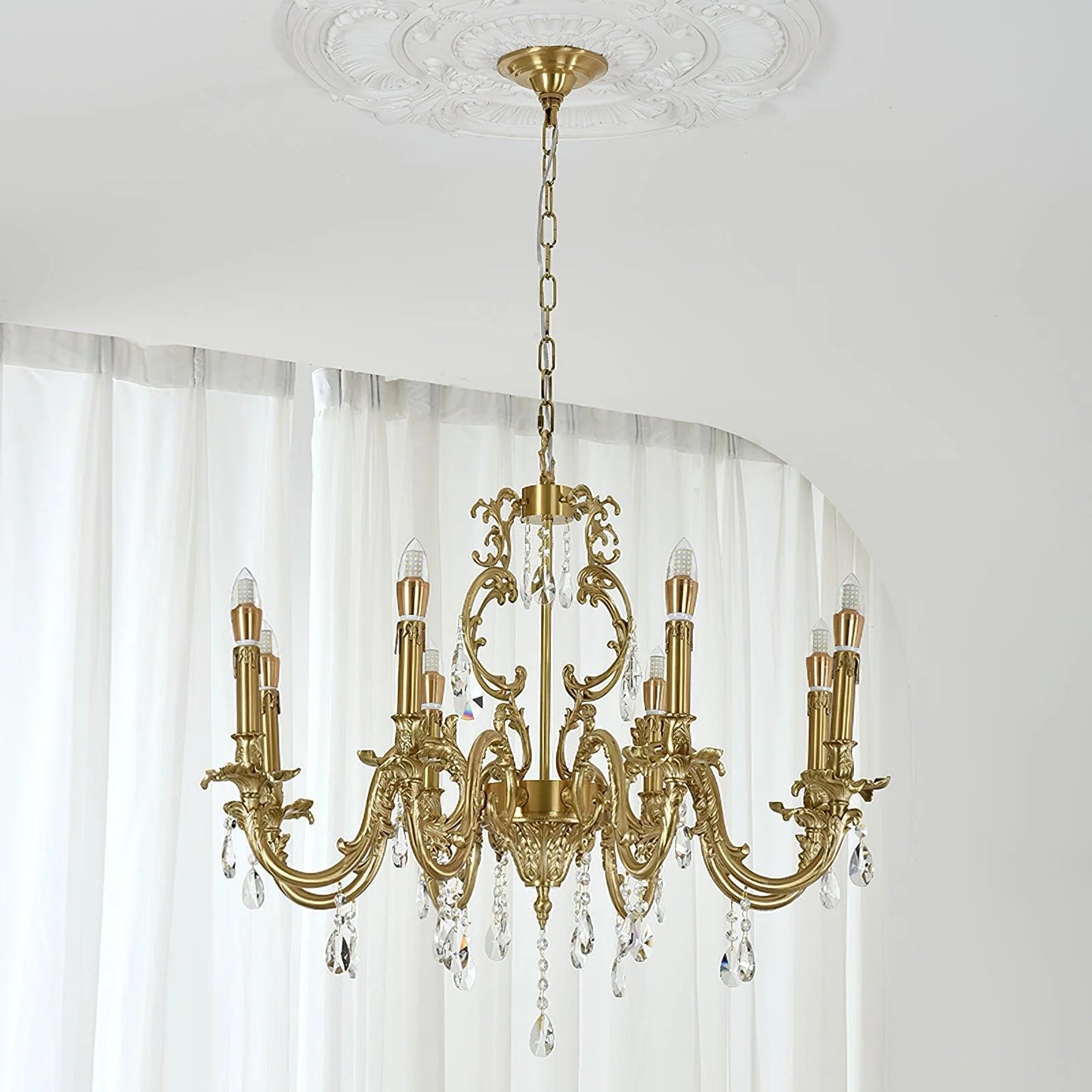 Barret Light Crystal Classic Traditional Chandelier