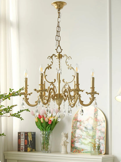 Barret Light Crystal Classic Traditional Chandelier