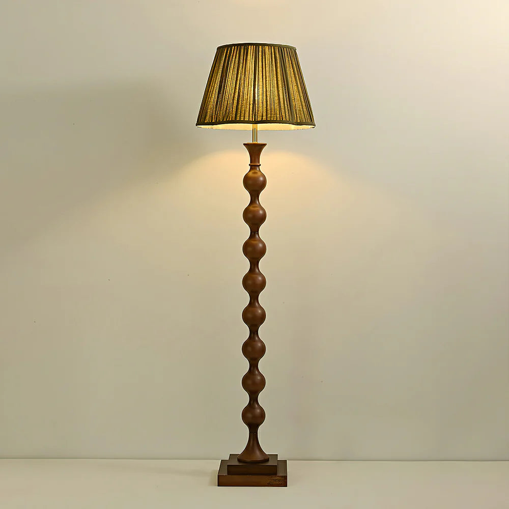 Bead Column Floor Lamp