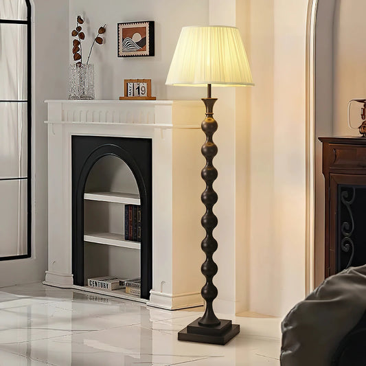 Bead Column Floor Lamp