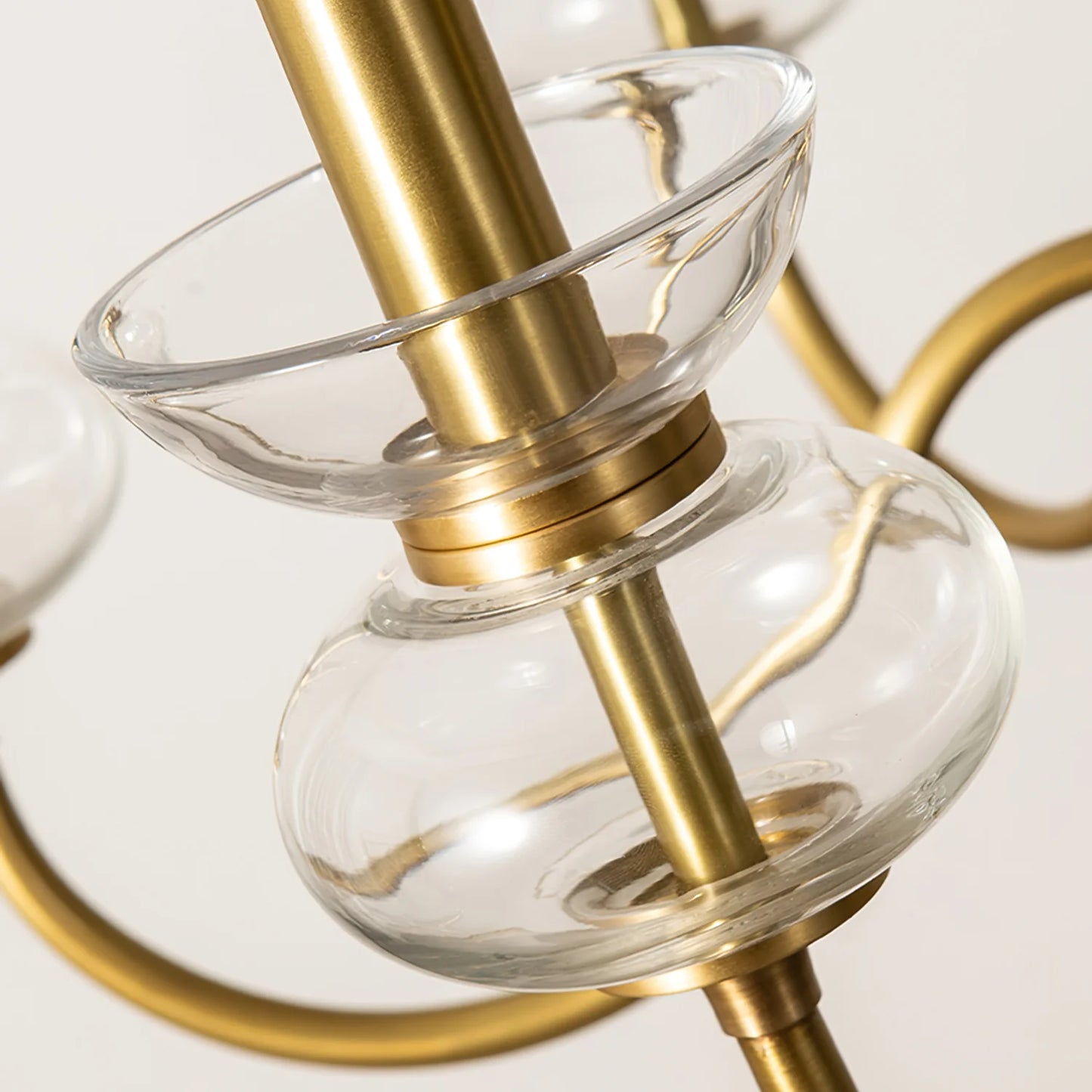 Bergdorf Glass Chandelier