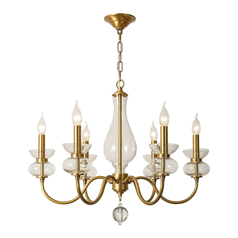 Bergdorf Glass Chandelier