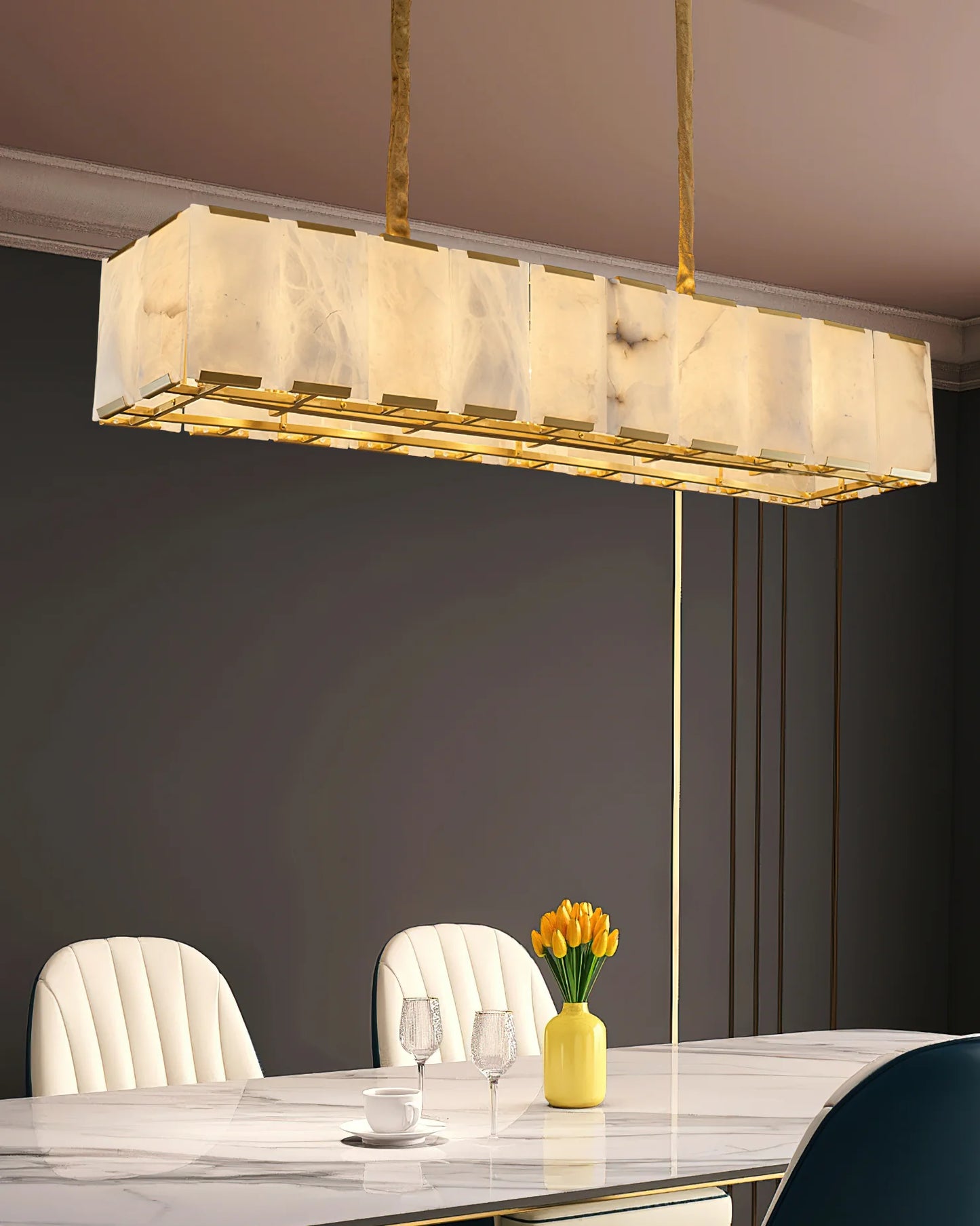 Bernardi Alabaster Chandelier