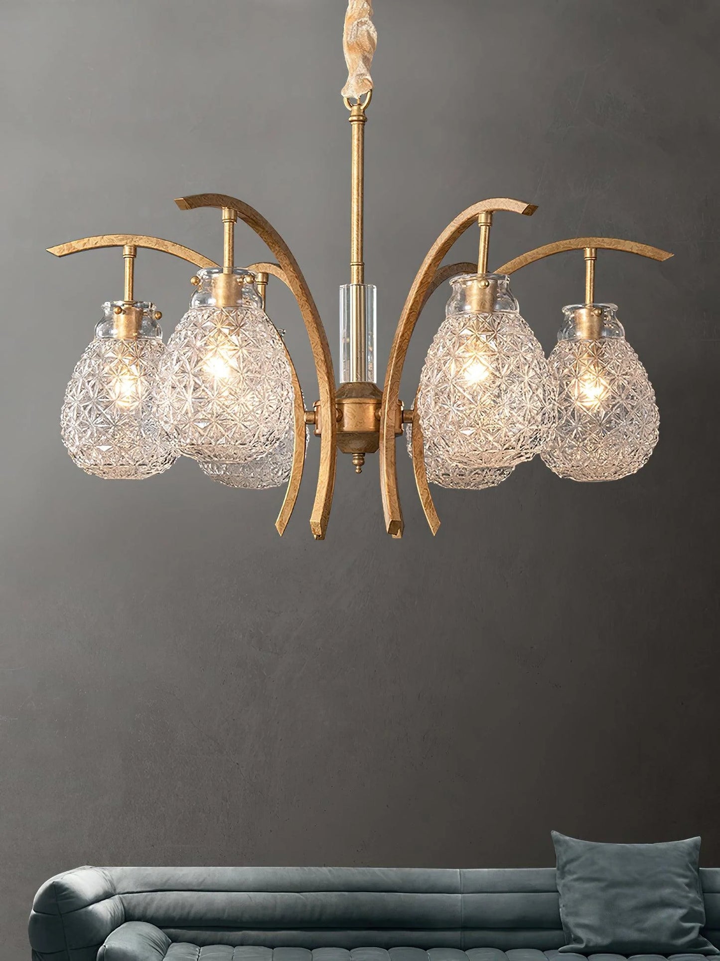 Big Flower Bag Chandelier