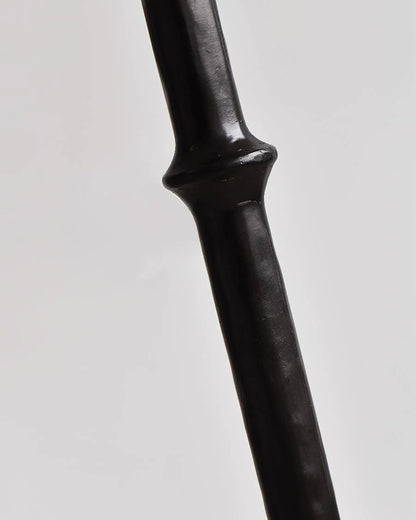 Black Bamboo Floor Lamp