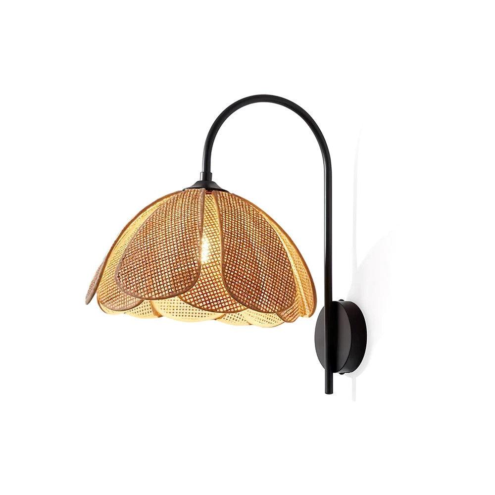 Bloom Rattan Wall Lamp