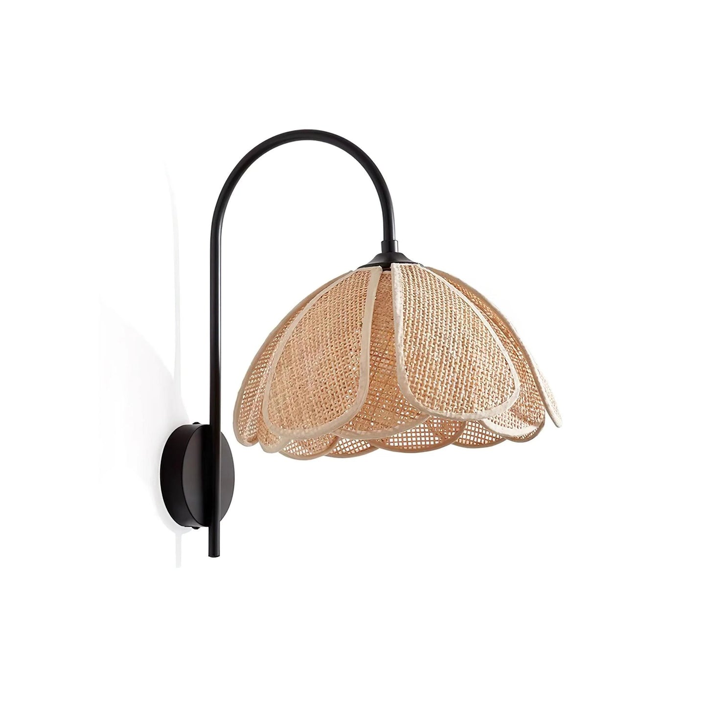 Bloom Rattan Wall Lamp
