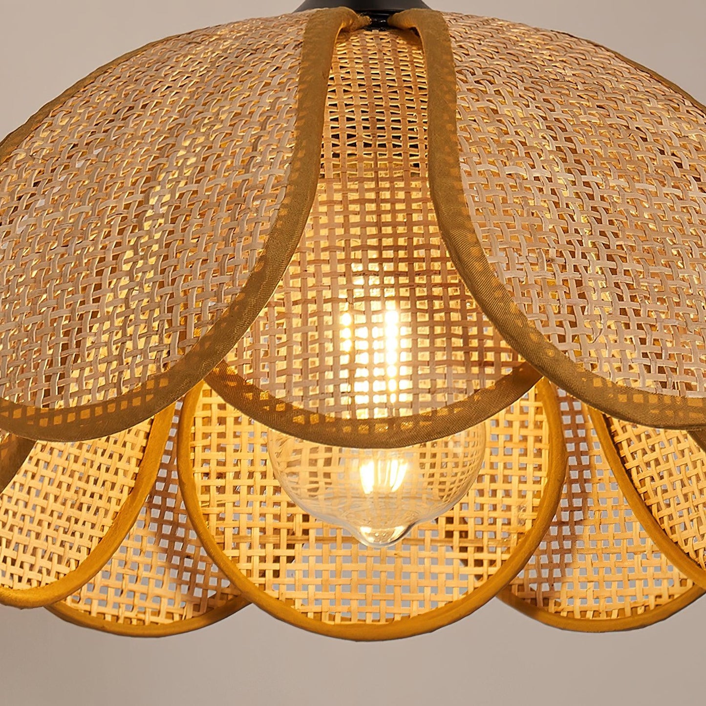 Bloom Rattan Wall Lamp