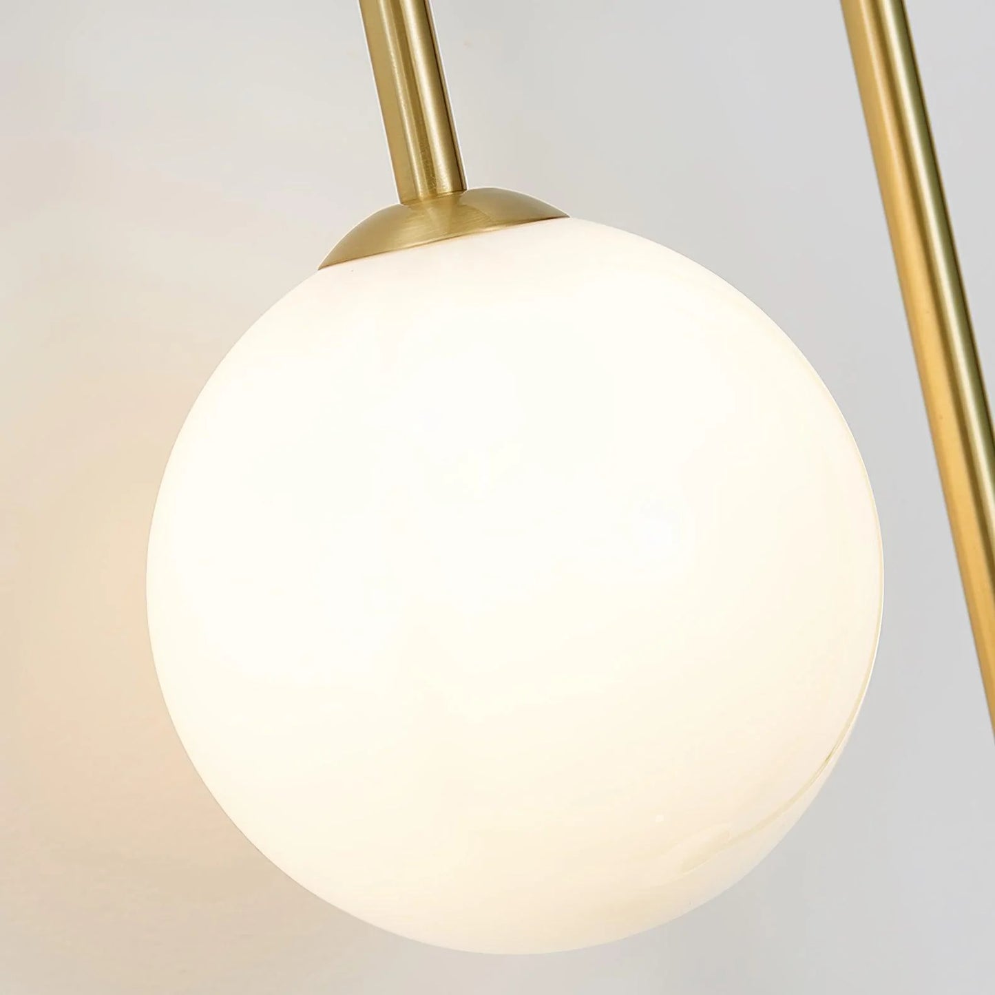 Brass Arc Wall Light