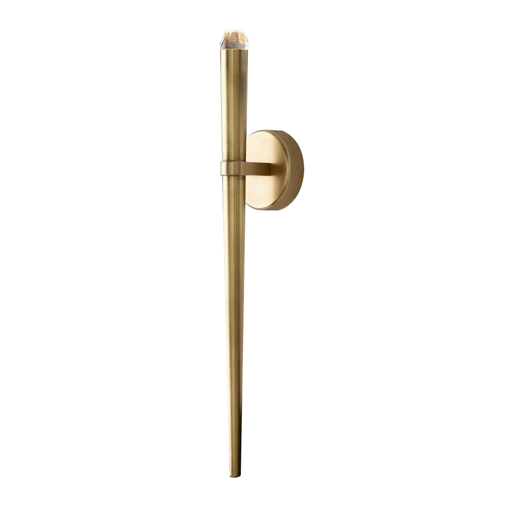 Brass Cone Sconce