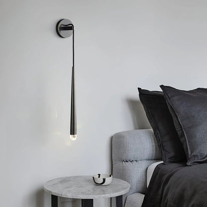 Brass Cone Wall Lamp