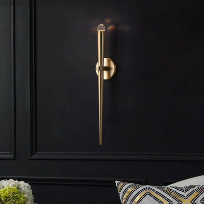 Brass Cone Sconce
