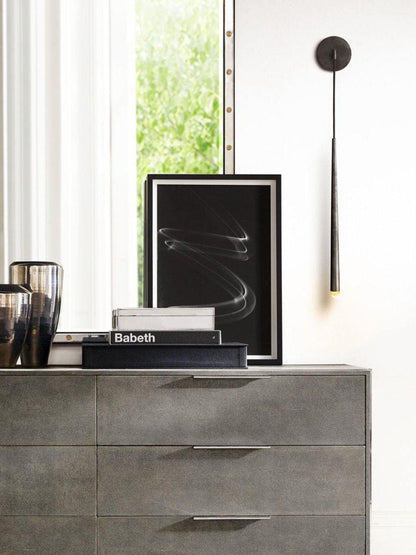 Brass Cone Wall Lamp