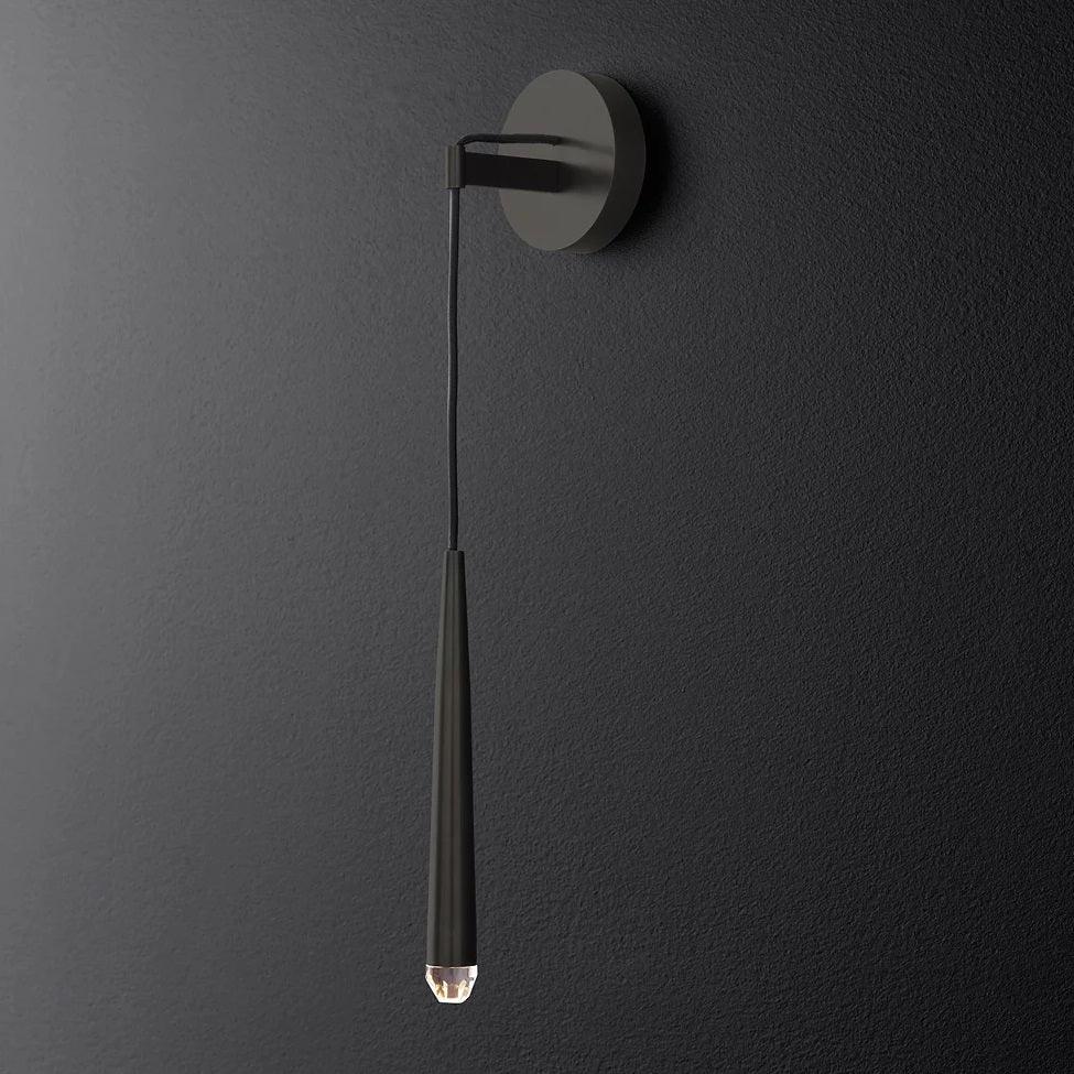 Brass Cone Wall Lamp