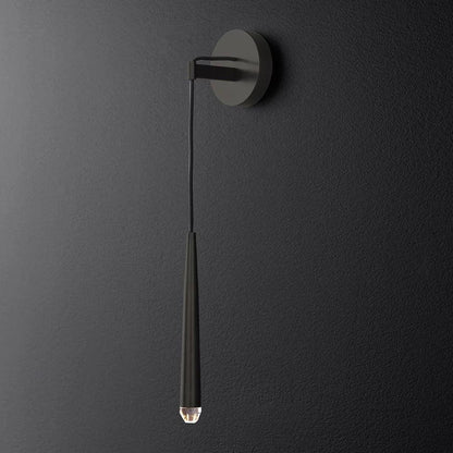 Brass Cone Wall Lamp