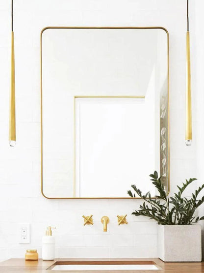 Brass Cone Wall Lamp