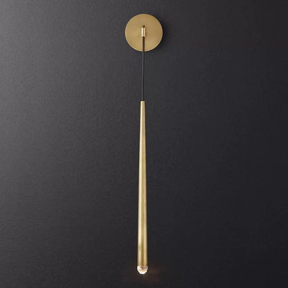 Brass Cone Wall Lamp