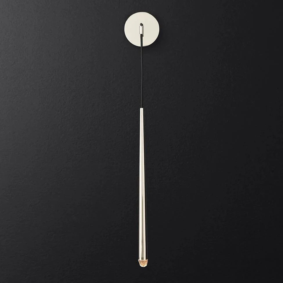 Brass Cone Wall Lamp