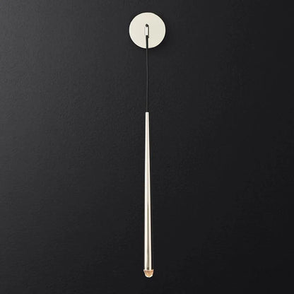 Brass Cone Wall Lamp