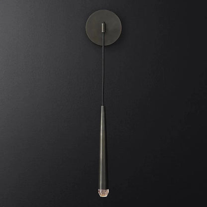 Brass Cone Wall Lamp