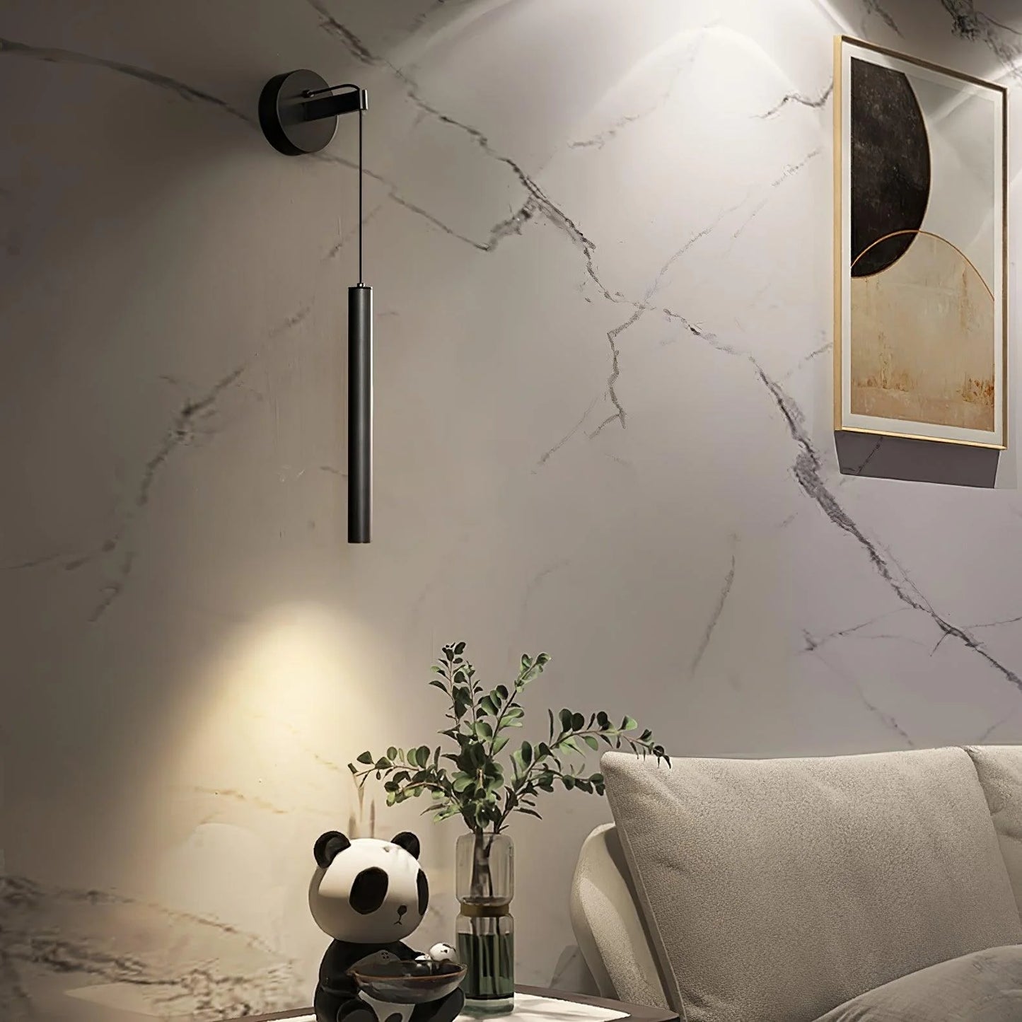 Brass Line Wall Light