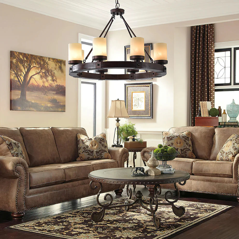 Cabot Rustic Chandelier
