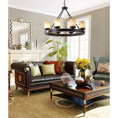 Cabot Rustic Chandelier