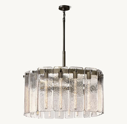 Calamette Glass Round Chandelier