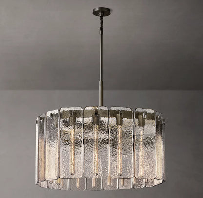 Calamette Glass Round Chandelier