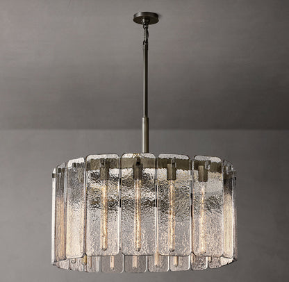 Calamette Glass Round Chandelier