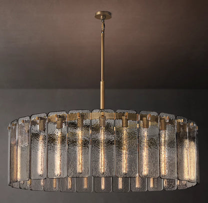 Calamette Glass Round Chandelier