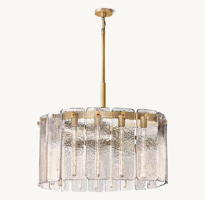 Calamette Glass Round Chandelier