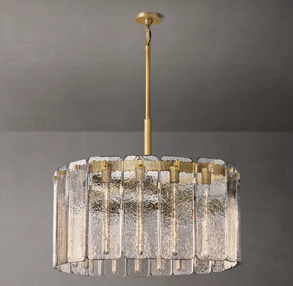Calamette Glass Round Chandelier