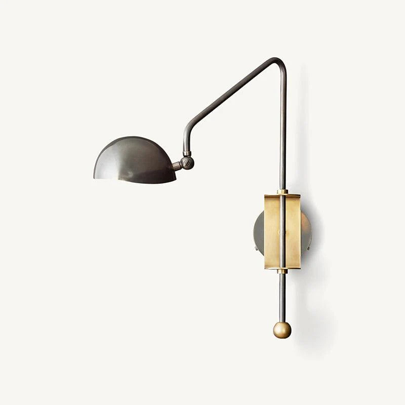 Candelabra Swing Arm Wall Lamp