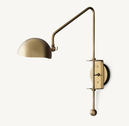 Candelabra Swing Arm Wall Lamp