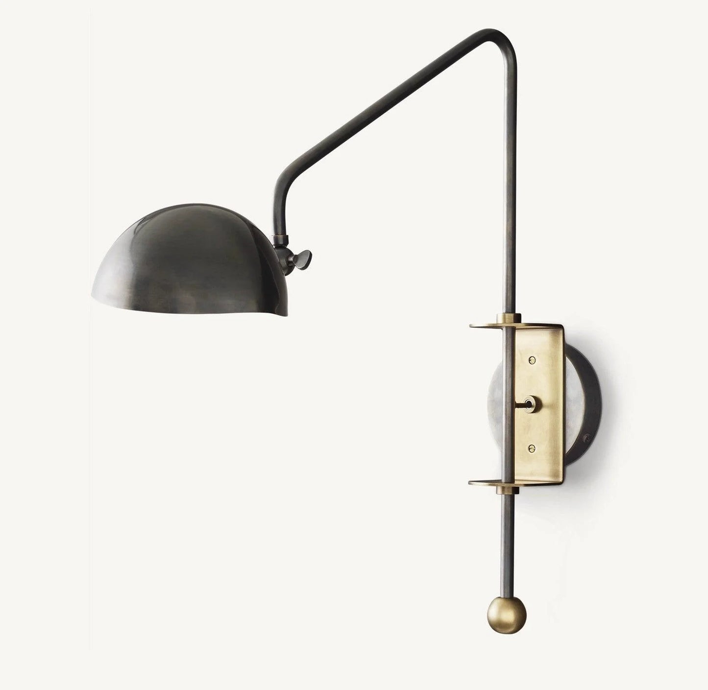 Candelabra Swing Arm Wall Lamp
