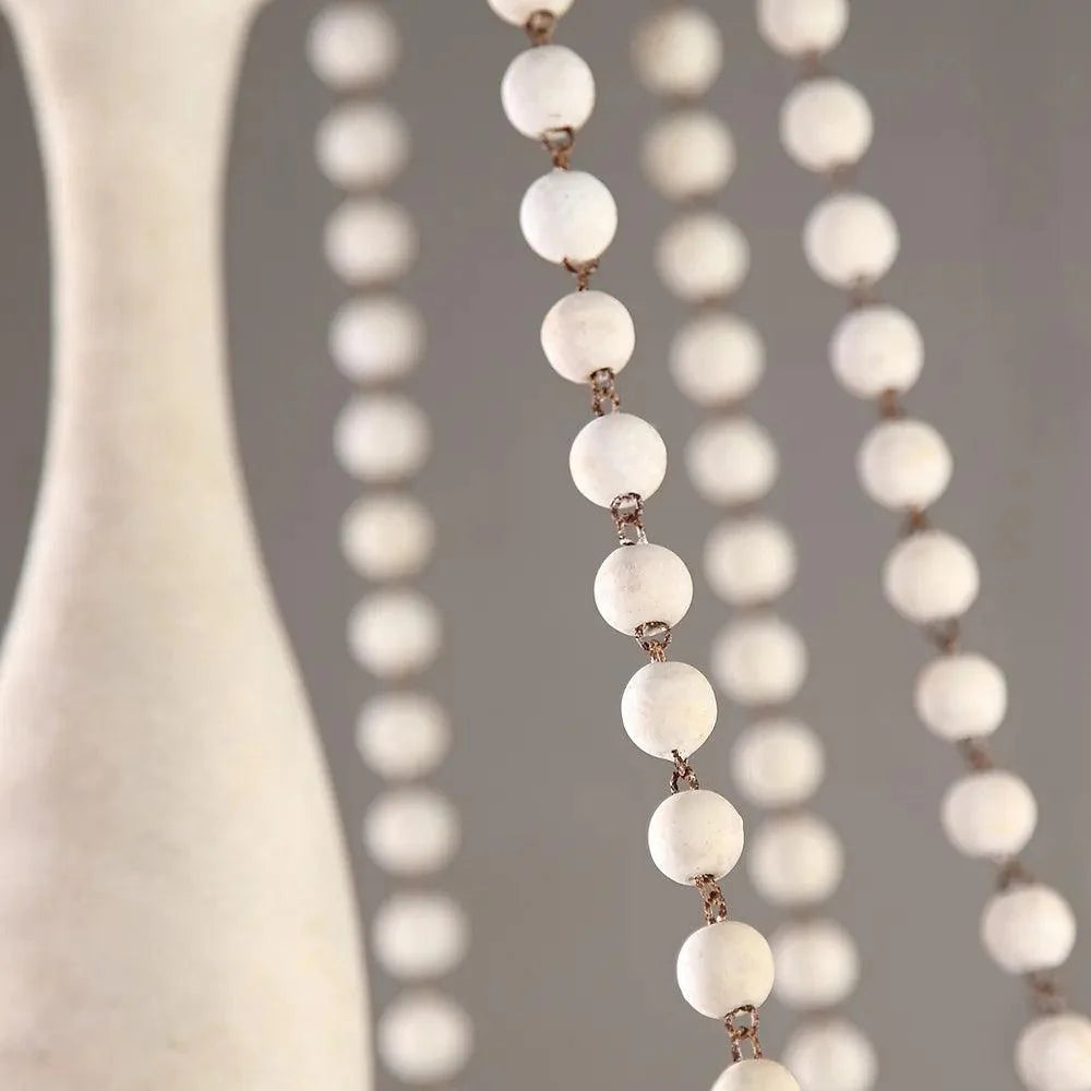 Candle Style Beaded Chandelier