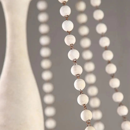Candle Style Beaded Chandelier